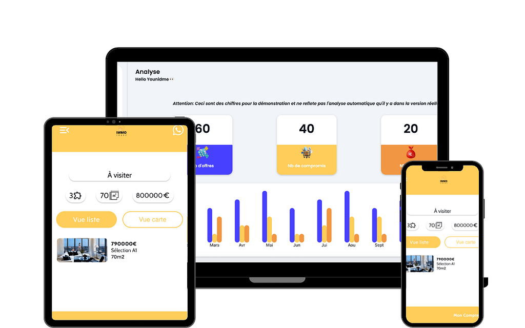 application pour les chasseurs immobilier